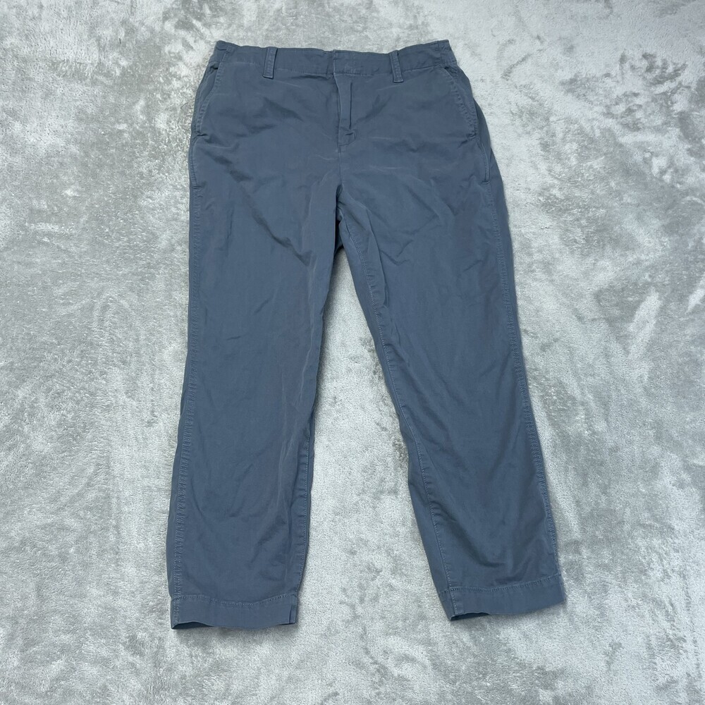 GAP Women's Size 12 Activewear Pants Gray Cotton Blend a2041